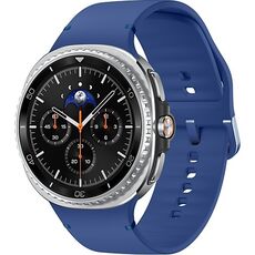 Galaxy Watch8 Classic | 46 мм | Black | Sport/Blue | M/L, Размер: 46 мм, Цвет: Black, Тип ремешка: Sport, Цвет ремешка: Blue, Размер ремешка: M/L, Подключение часов: Bluetooth / Wi-Fi